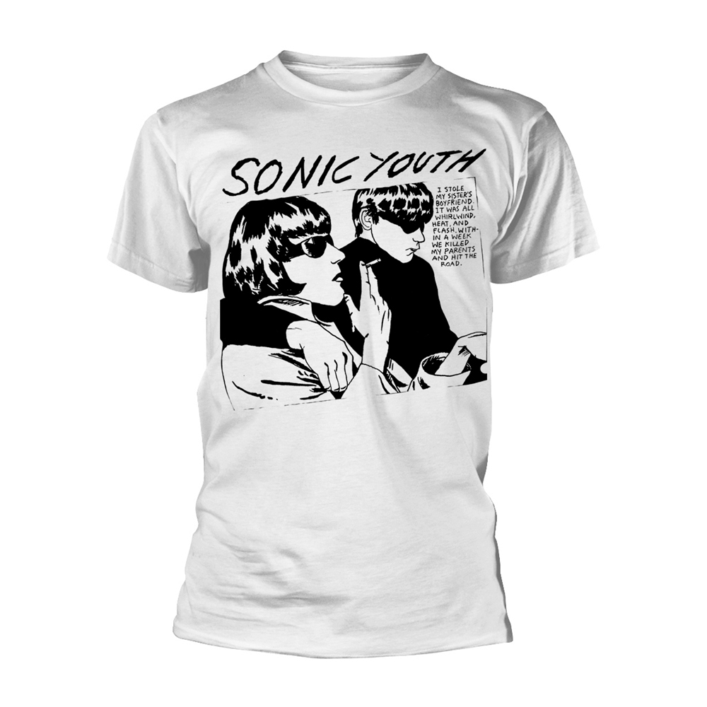 Sonic Youth - Goo Album Cover (White)