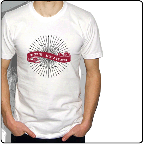 The Spikes - Circle (White)