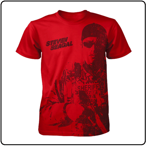 Steven Seagal - Sheriff 1 (Red Larger Sizes)