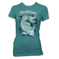 Koi Teal (Girls) (USA Import T-Shirt)