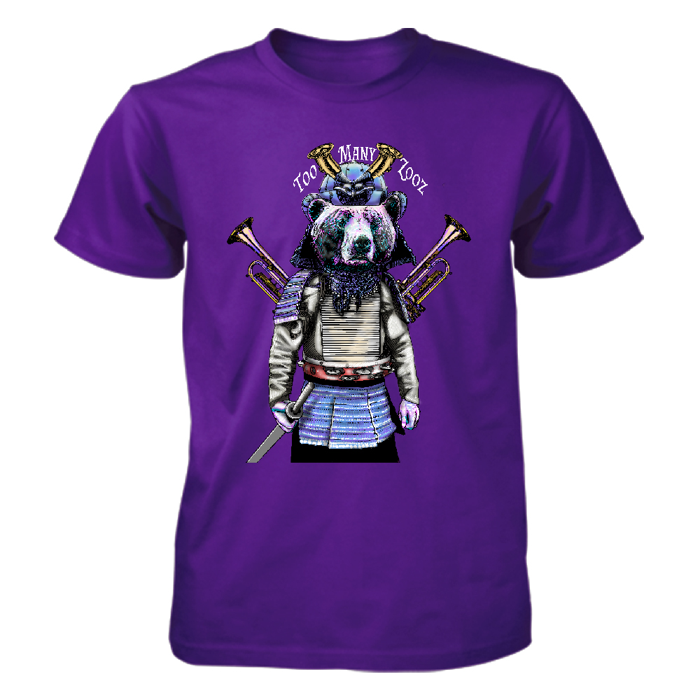 Too Many Zooz - Samurai Bear (Purple)