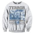 Hardcore (Ash Grey Crew Neck Sweatshirt) (USA Import Sweatshirt)