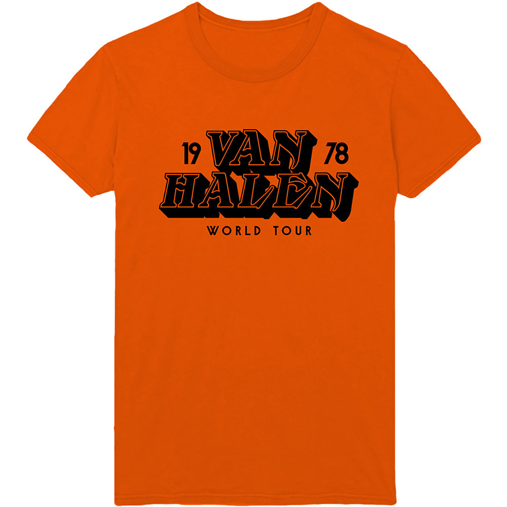 Van Halen - World Tour 78 (Orange)