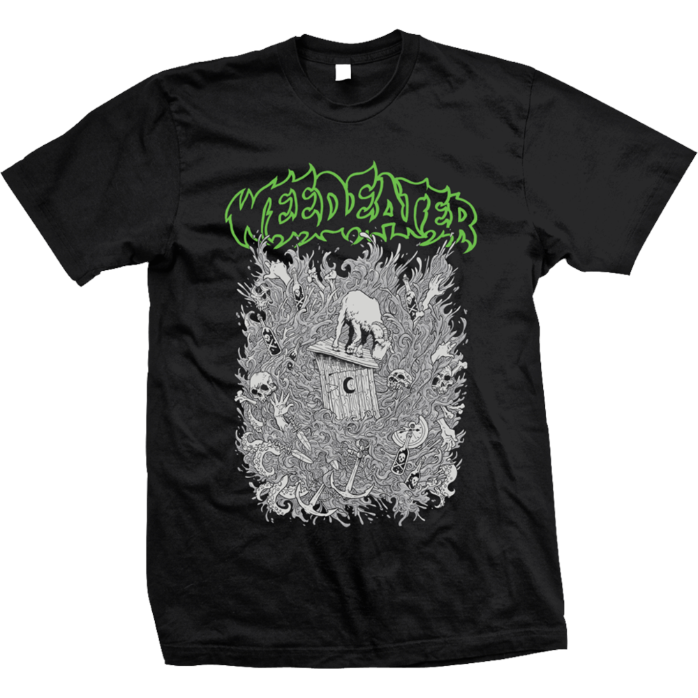 Мерч дед. Weedeater группа лого. Weedeater t-Shirt. Metal Family мерч. Мерч Сайлеса.