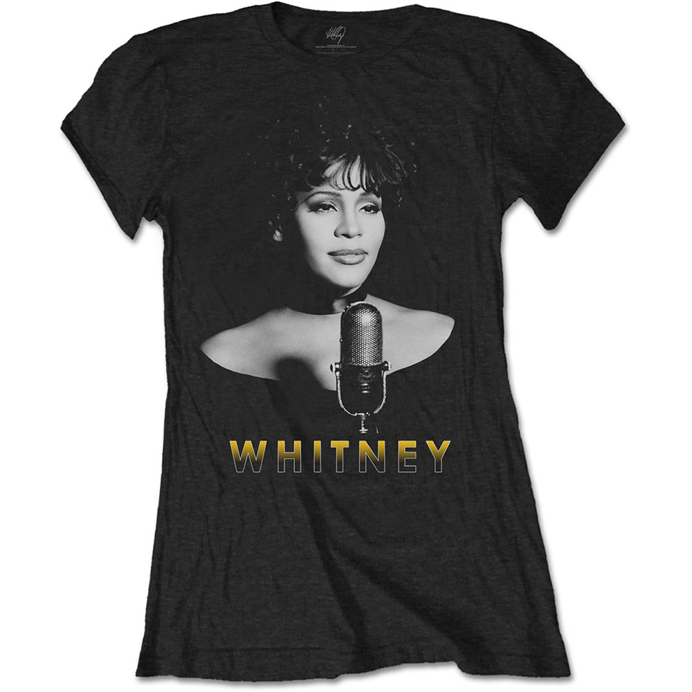 Whitney Houston - Black & White Photo
