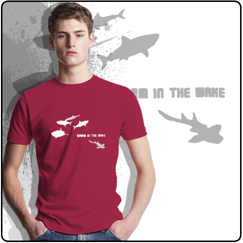 Warm In The Wake - Shark (Red)