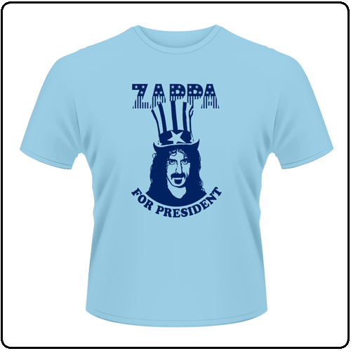 Frank Zappa - Zappa For President (Blue)