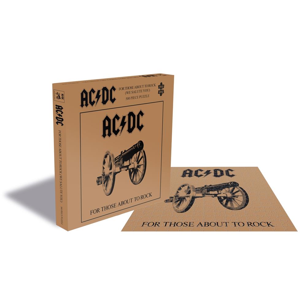 AC/DC - For Those About To Rock (500 Piece Puzzle)