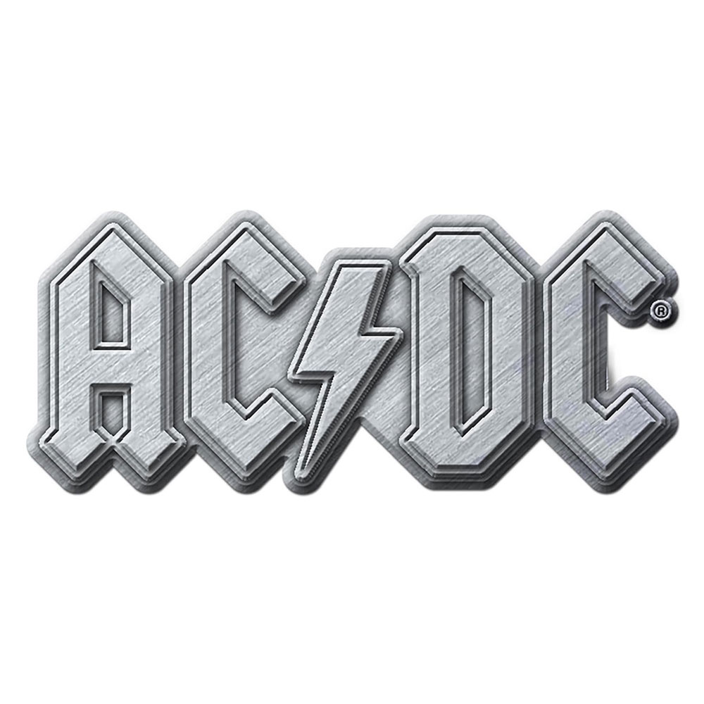 AC/DC - Metal Logo (Metal Pin Badge)
