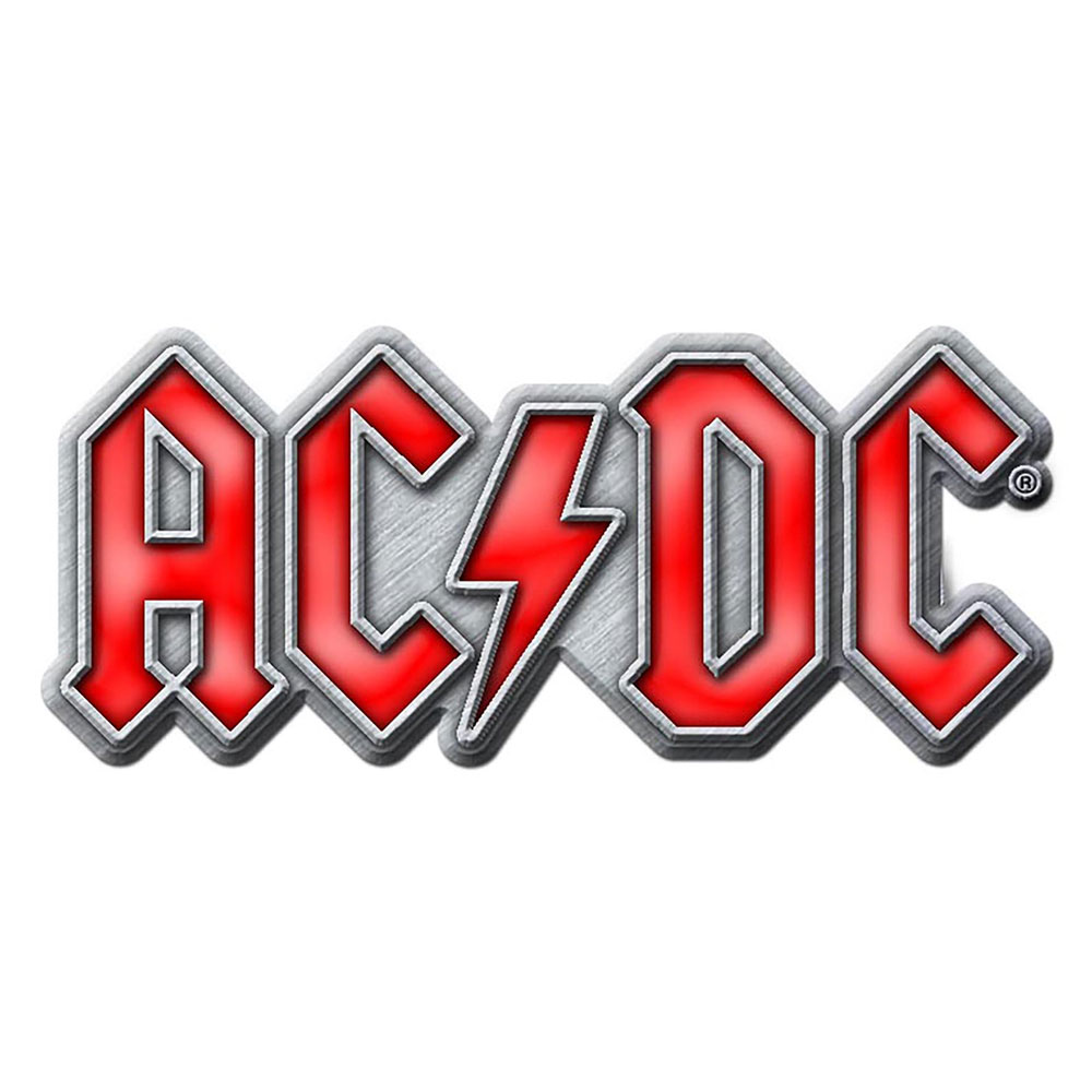 AC/DC - Red Logo (Metal Pin Badge)