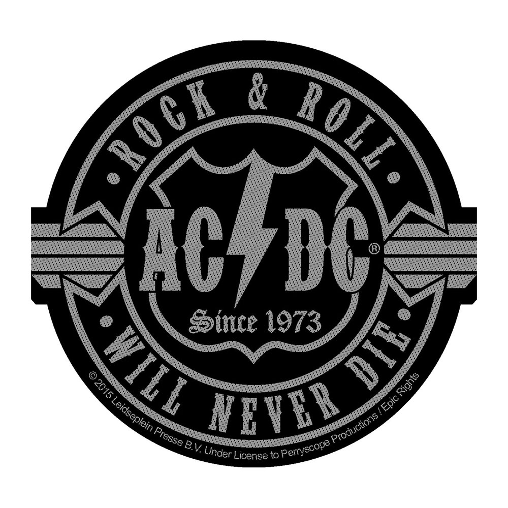 AC/DC - Rock N Roll Will Never Die Cut Out