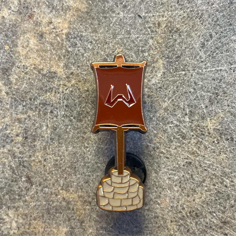 Angels Scapes - Zamorak Flag Pin Limited Edition