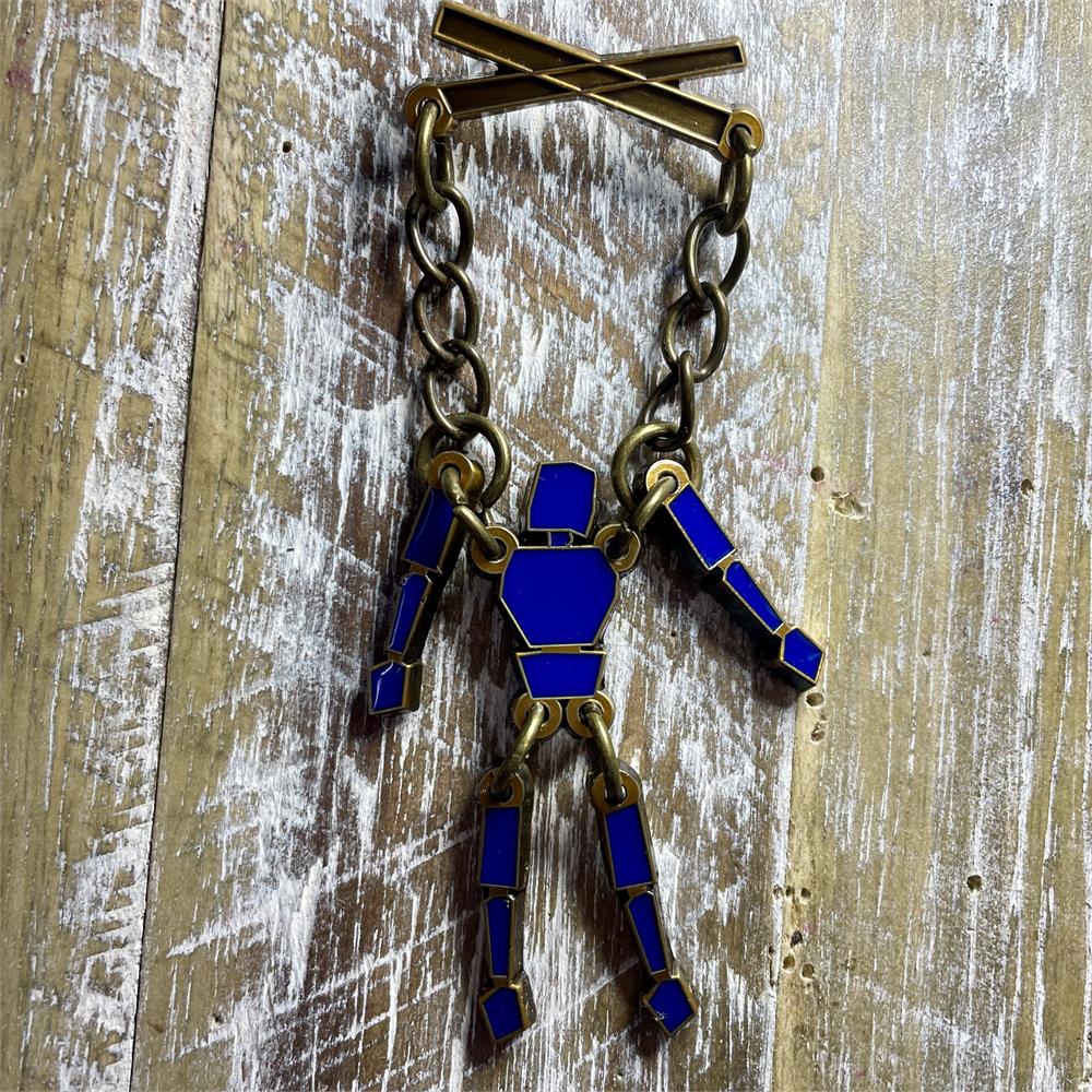 Angels Scapes - Blue Marionette Pin Limited edition