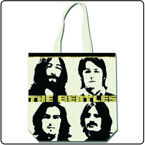 Beatles - Four Heads With Gold Logo