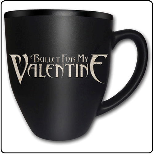 Bullet For My Valentine - Logo (Matt Engraved Mug)