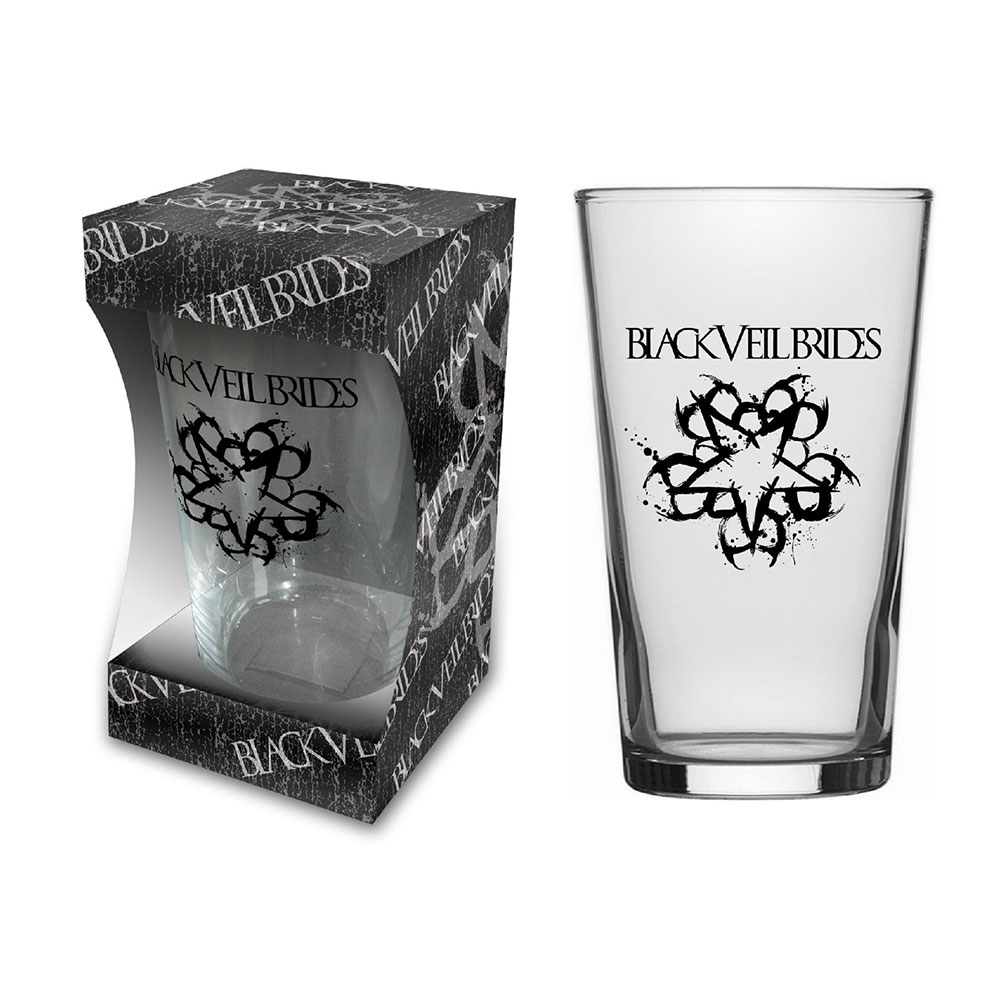 Black Veil Brides - Logo (Beer Glass)