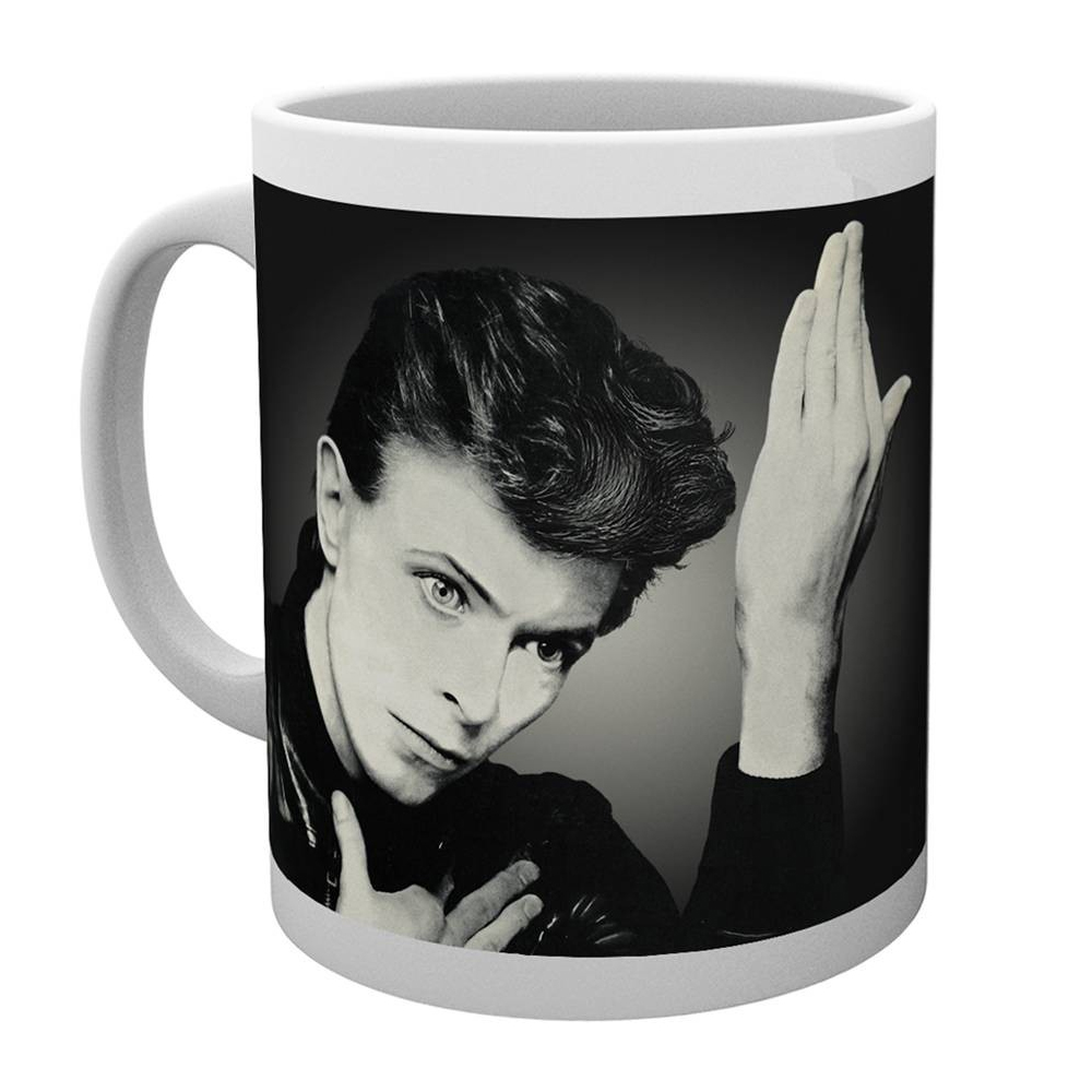David Bowie - Heroes (White Mug)