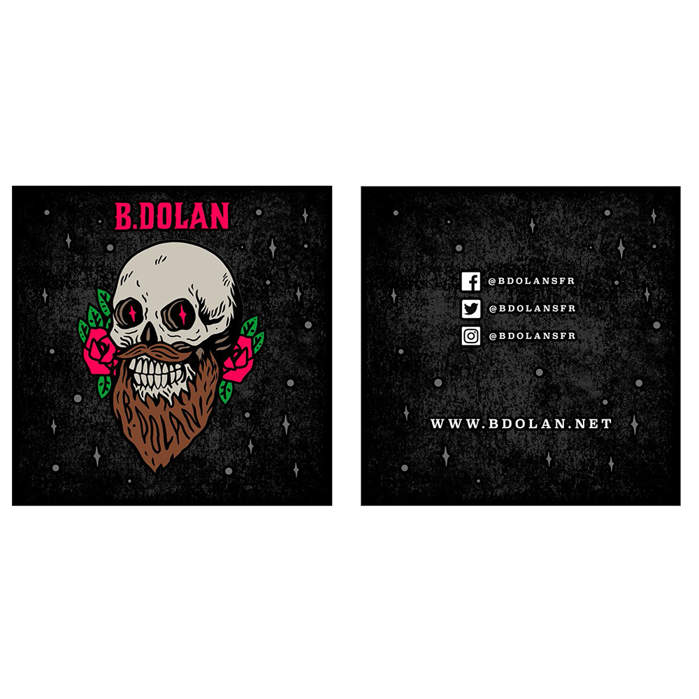 B.Dolan - B. Dolan x Sam Dunn Limited Edition Skullbeard Pin