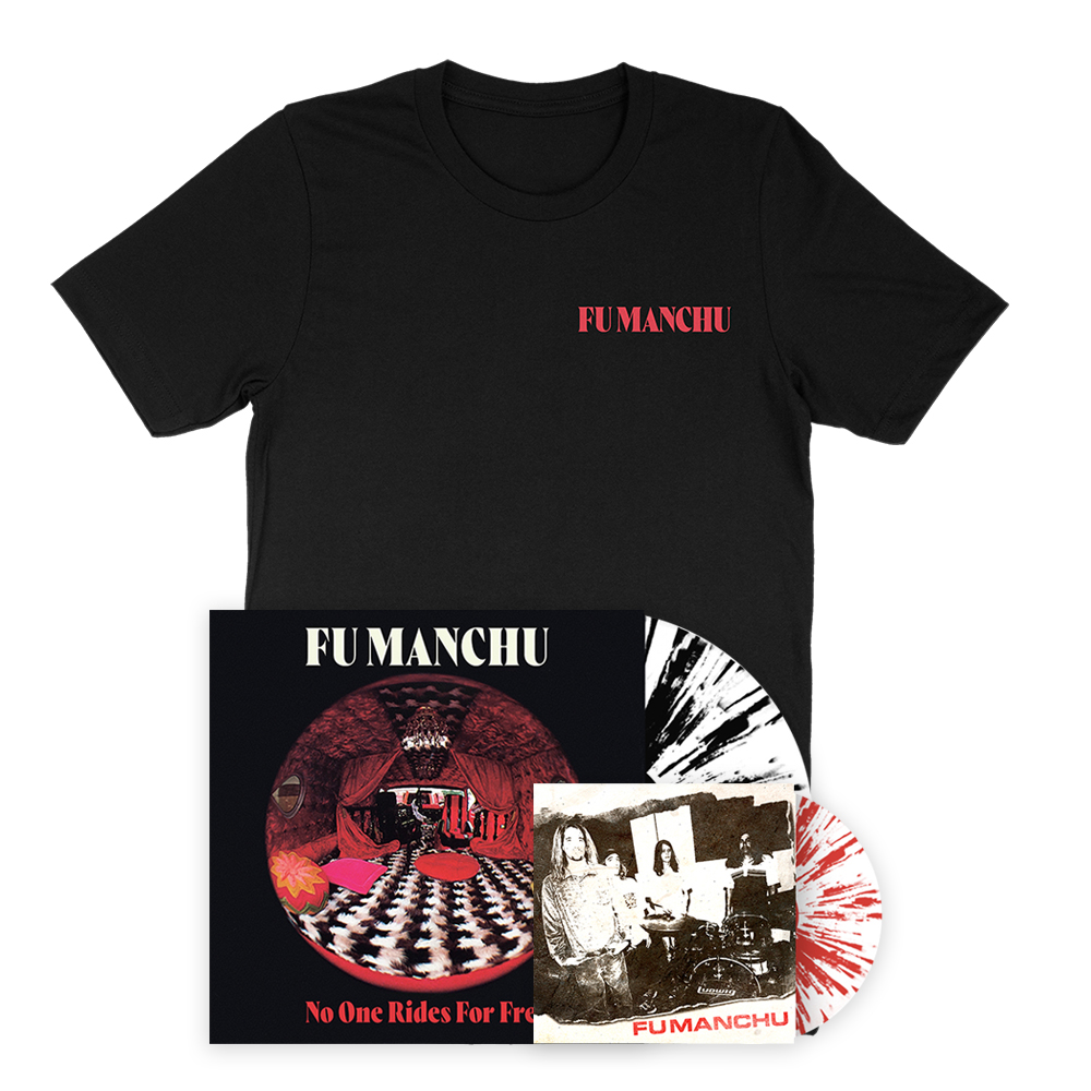 Fu Manchu - No One Rides For Free Vinyl x No One Rides T-Shirt Bundle