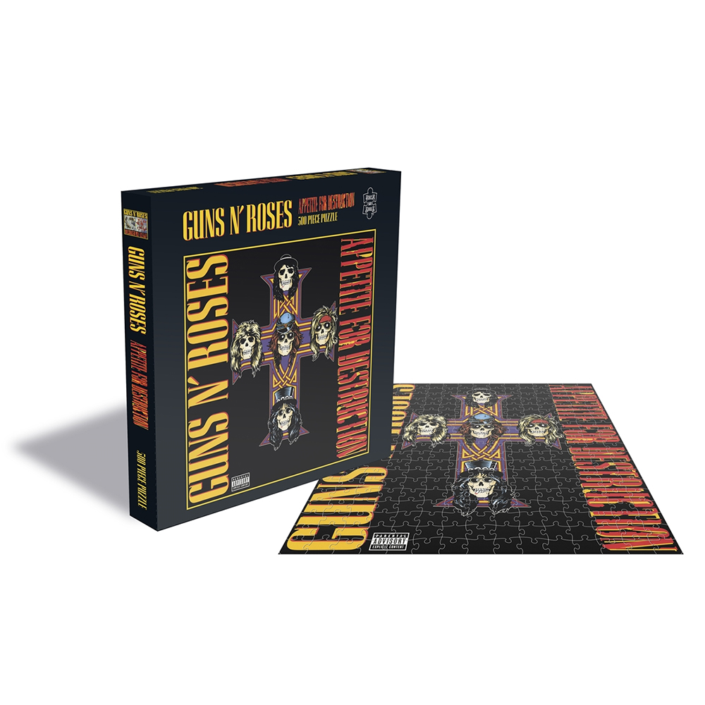 Guns N Roses - Appetite For Destruction 2 (500 Piece Jigsaw Puzzle)