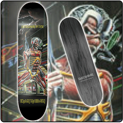 Backstreetmerch Iron Maiden Skatedecks