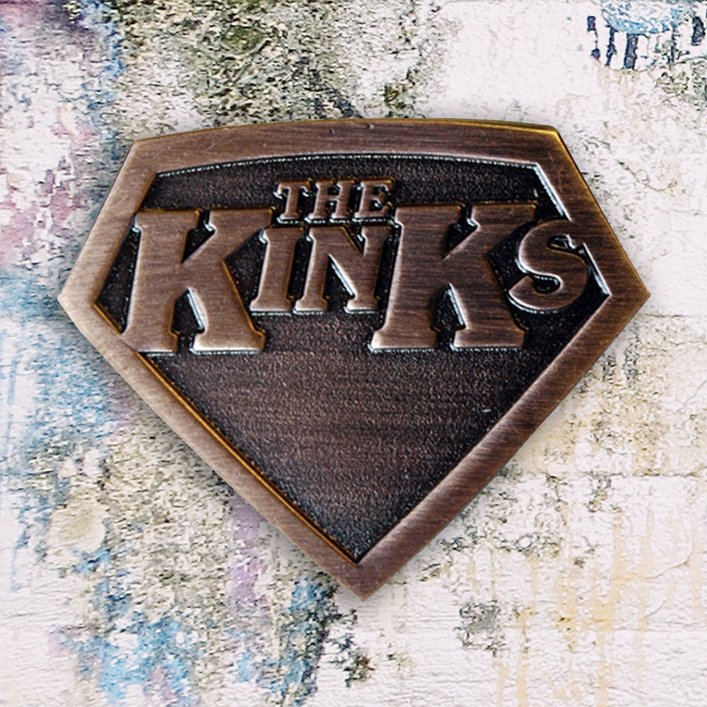 The Kinks - Super Kinks Metal Badge