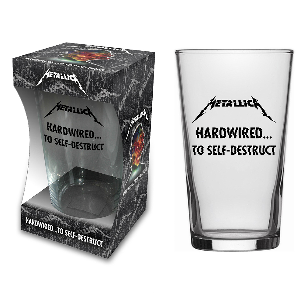 Metallica - Hardwired (Beer Glass)