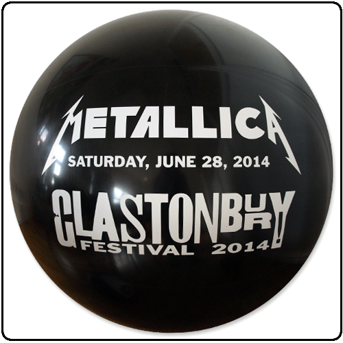 Metallica - Glastonbury 2014 Giant Beach Ball - deleted