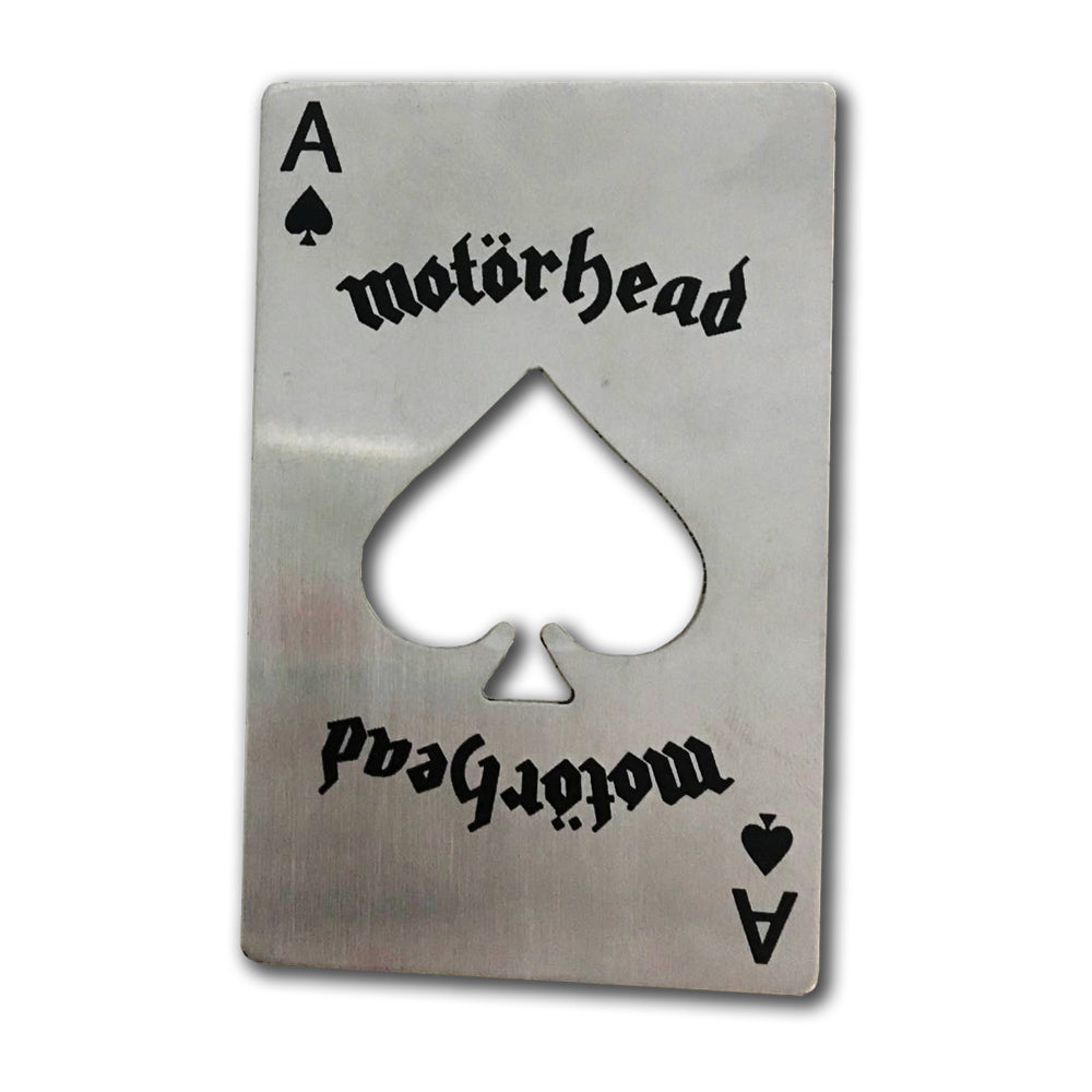 Motorhead - Ace Of Spades Card Bottle Opener