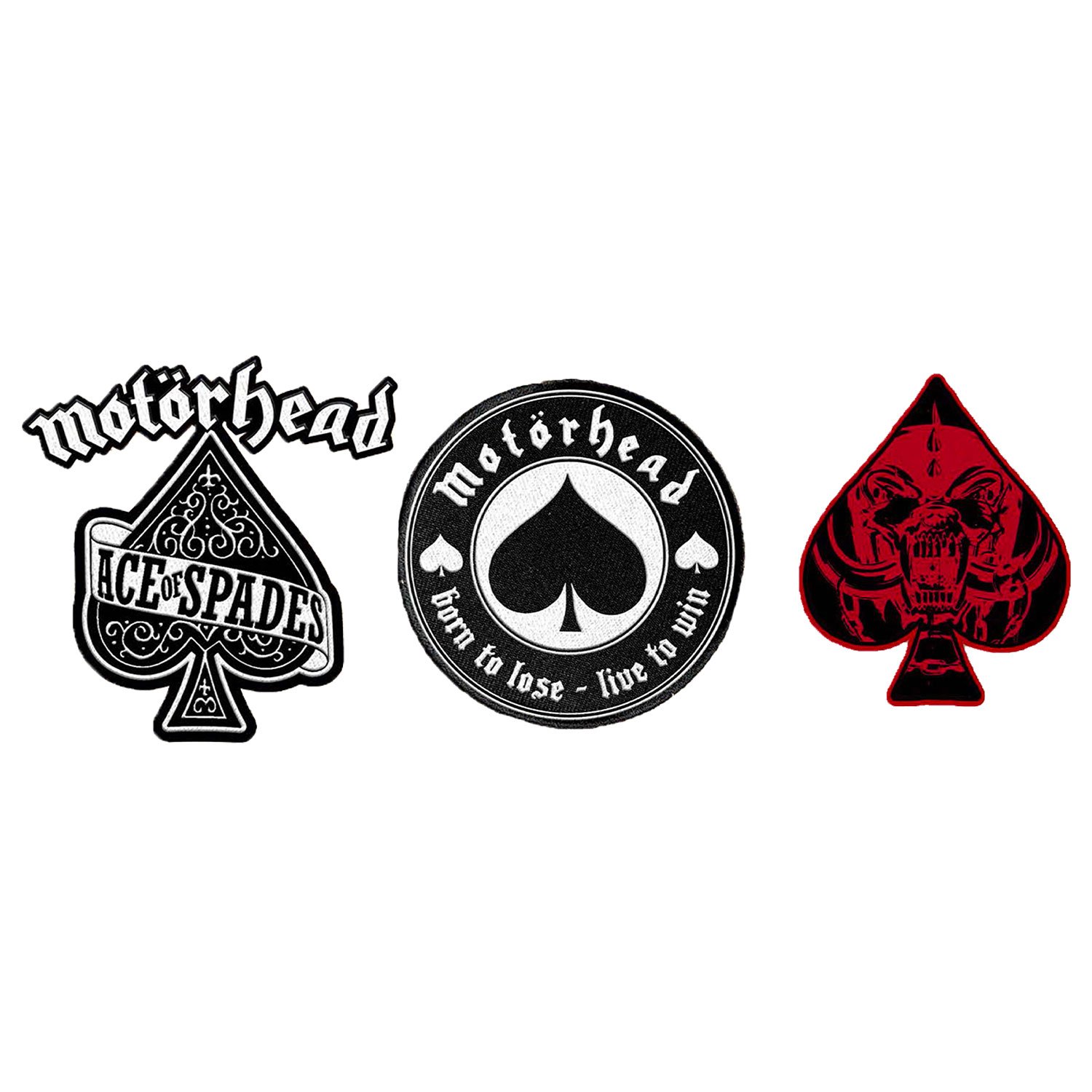 Motorhead - Ace of Spades Patch Set