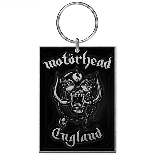 Motorhead Keyring Keychain lemmy Hammered band logo new Official metal Size One