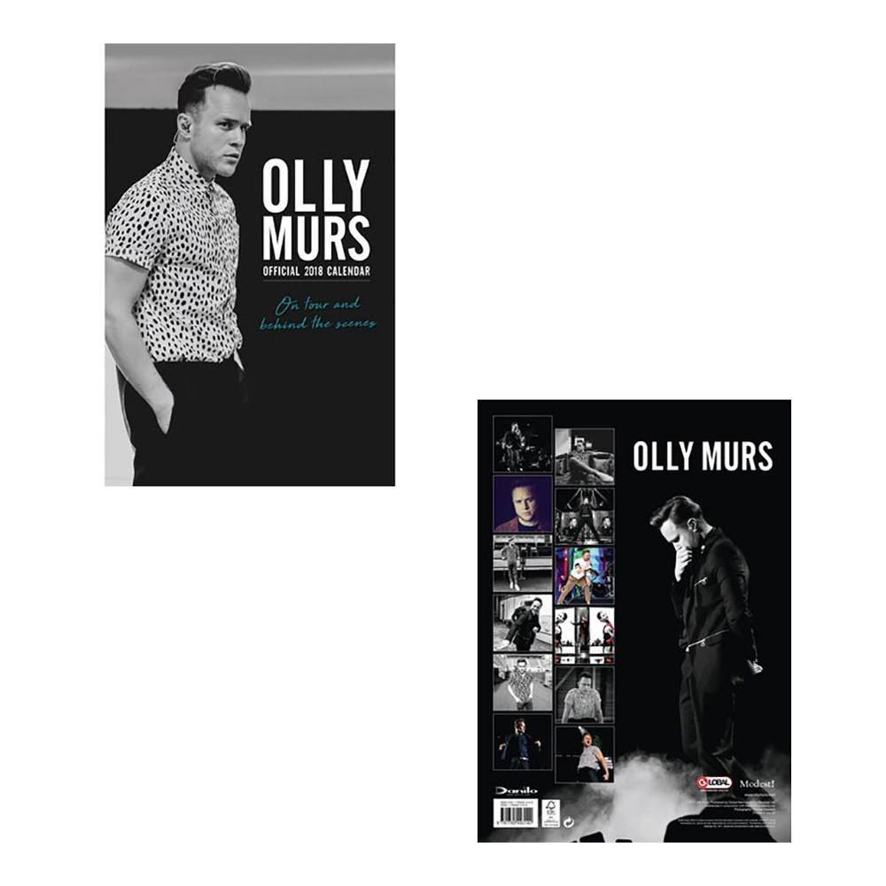 Olly Murs - Olly Murs 2018 Calendar