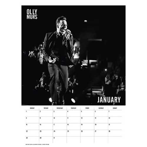 Olly Murs - Olly Murs 2018 Calendar