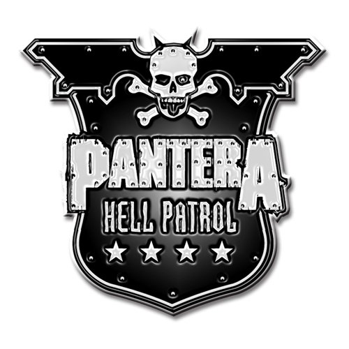 Pantera - Hell Patrol Shield (Pin Badge)