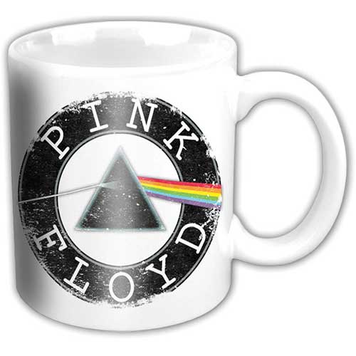 Pink Floyd - Vintage Circle (White)