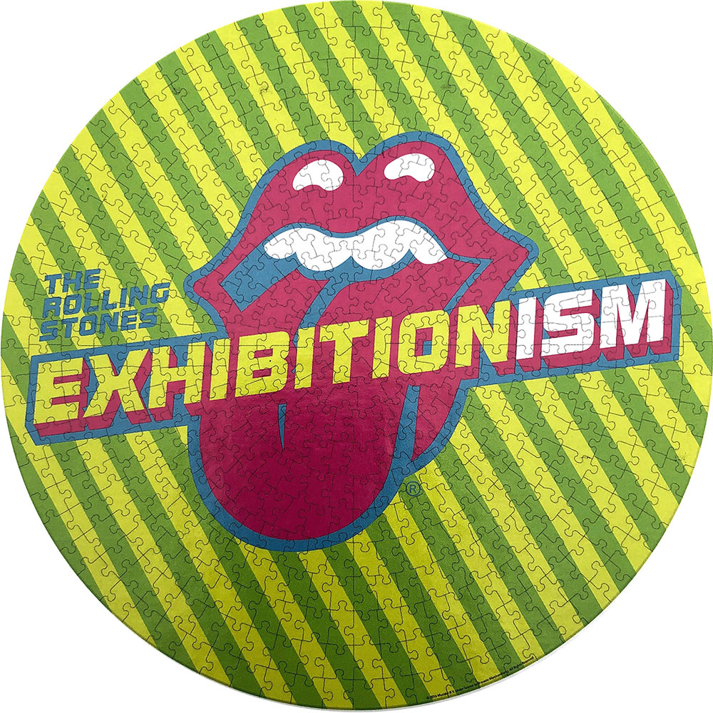 Rolling Stones -  Exhibitionism Round (500 Piece Puzzle)