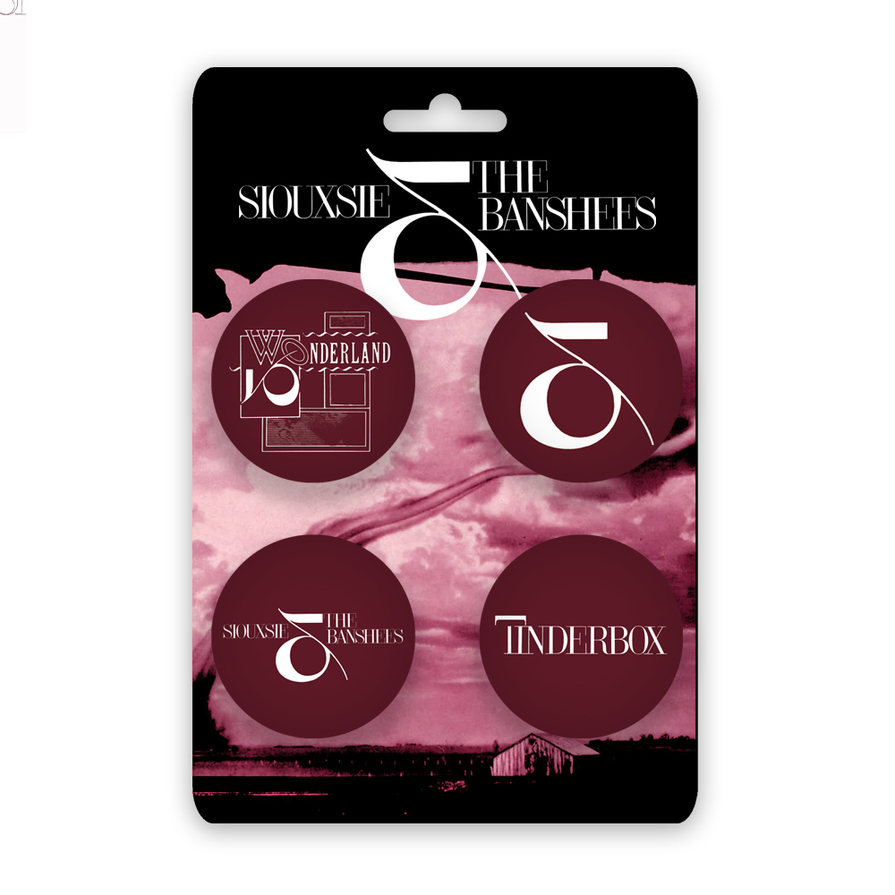 Siouxsie And The Banshees - Tinderbox Badge Set