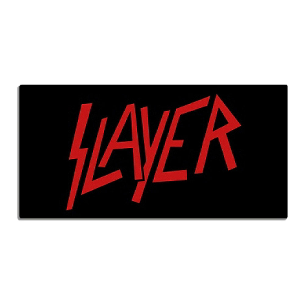 Slayer Red Logo Beach Towel Slayer Red Logo Beach Towel