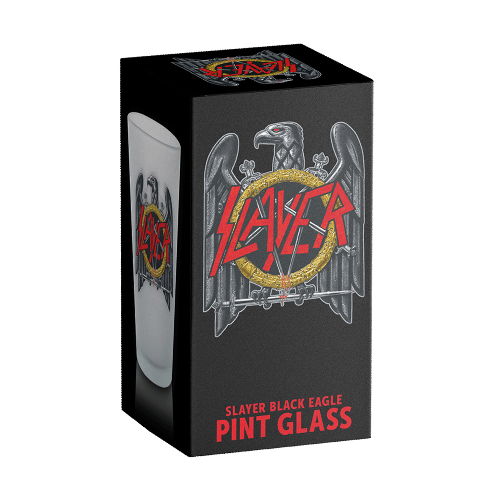 Slayer - Slayer Frosted Pint Glass