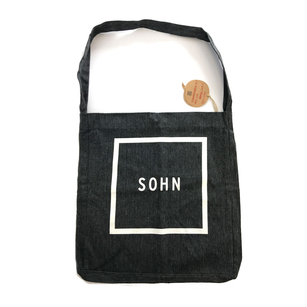 SOHN - SOHN Logo Grey Tote Bag