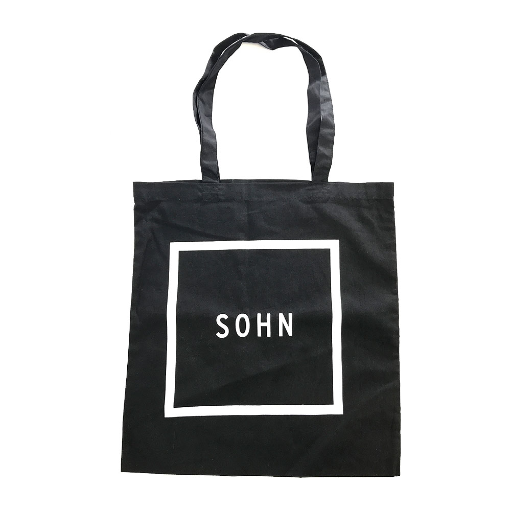 SOHN - SOHN Logo Melange Black Tote Bag