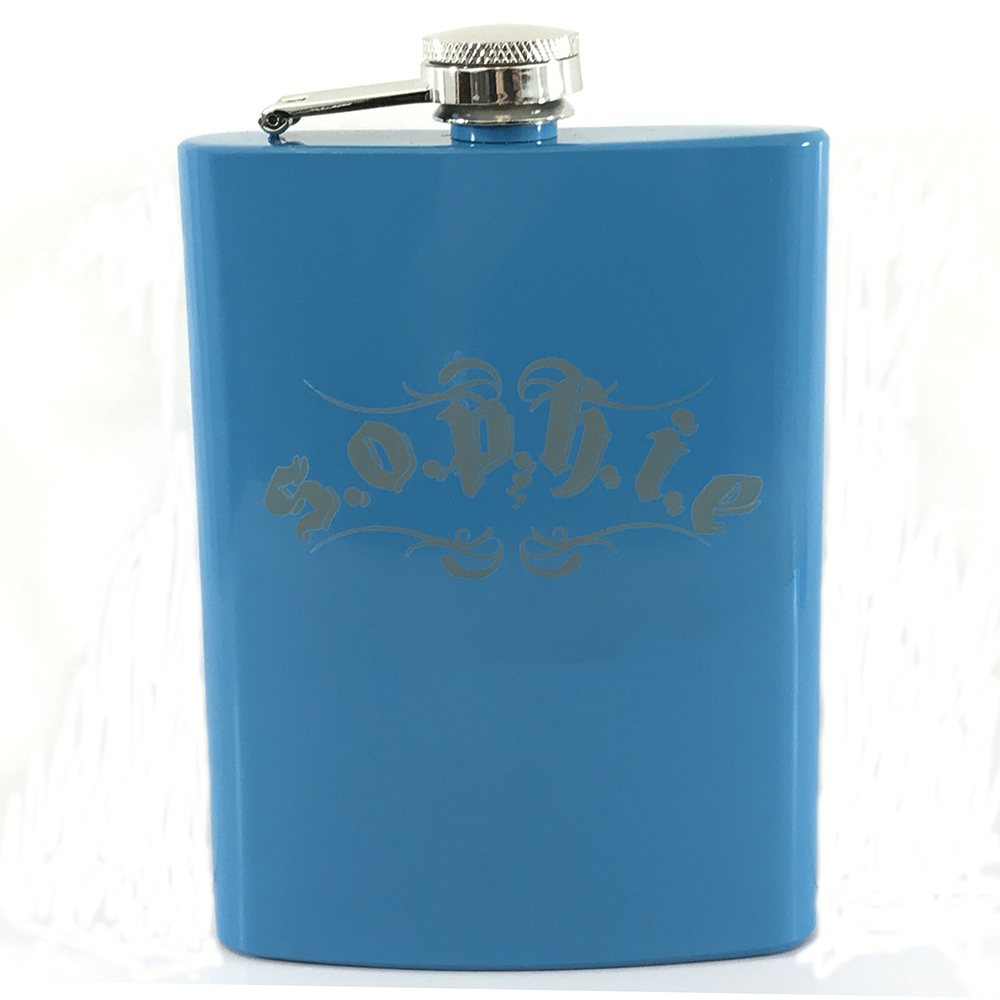 Sophie Lancaster - S.O.P.H.I.E Blue Hip Flask