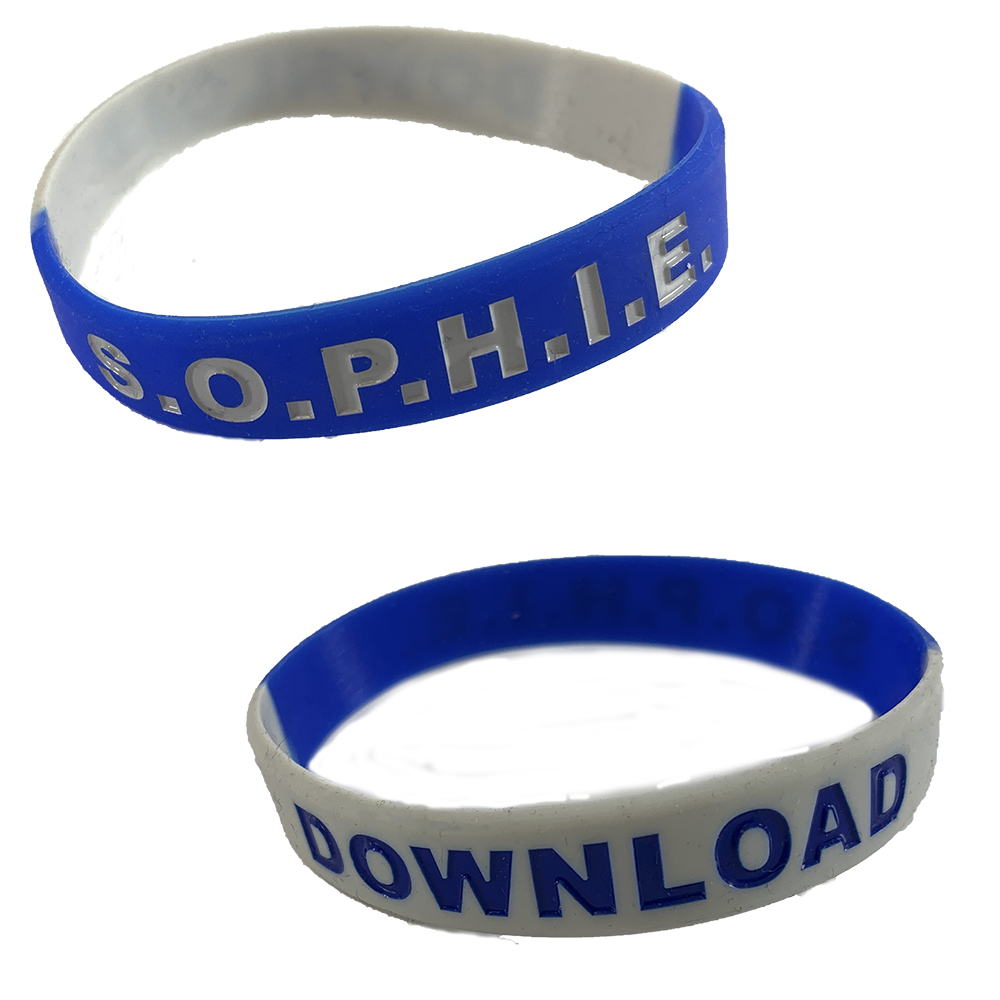 Sophie Lancaster - S.O.P.H.I.E - Download (Blue -White Wristband)