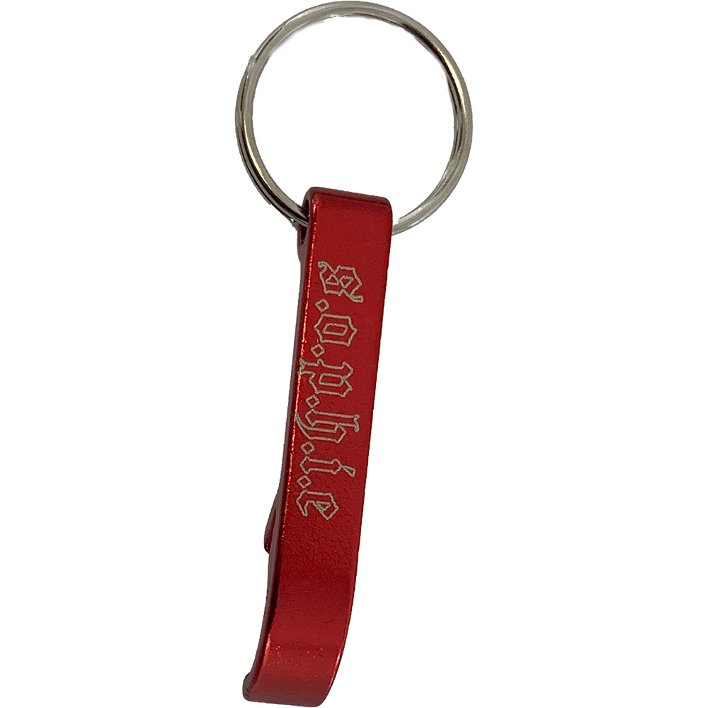 Sophie Lancaster - LG Badge Style Red Keyring