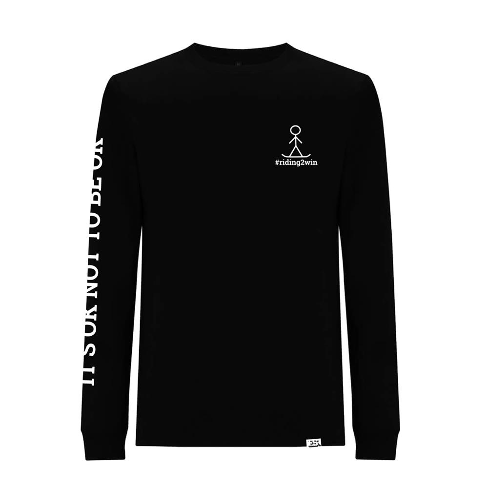 The Ellie Soutter Foundation - It’s OK Long Sleeve T-Shirt - Black