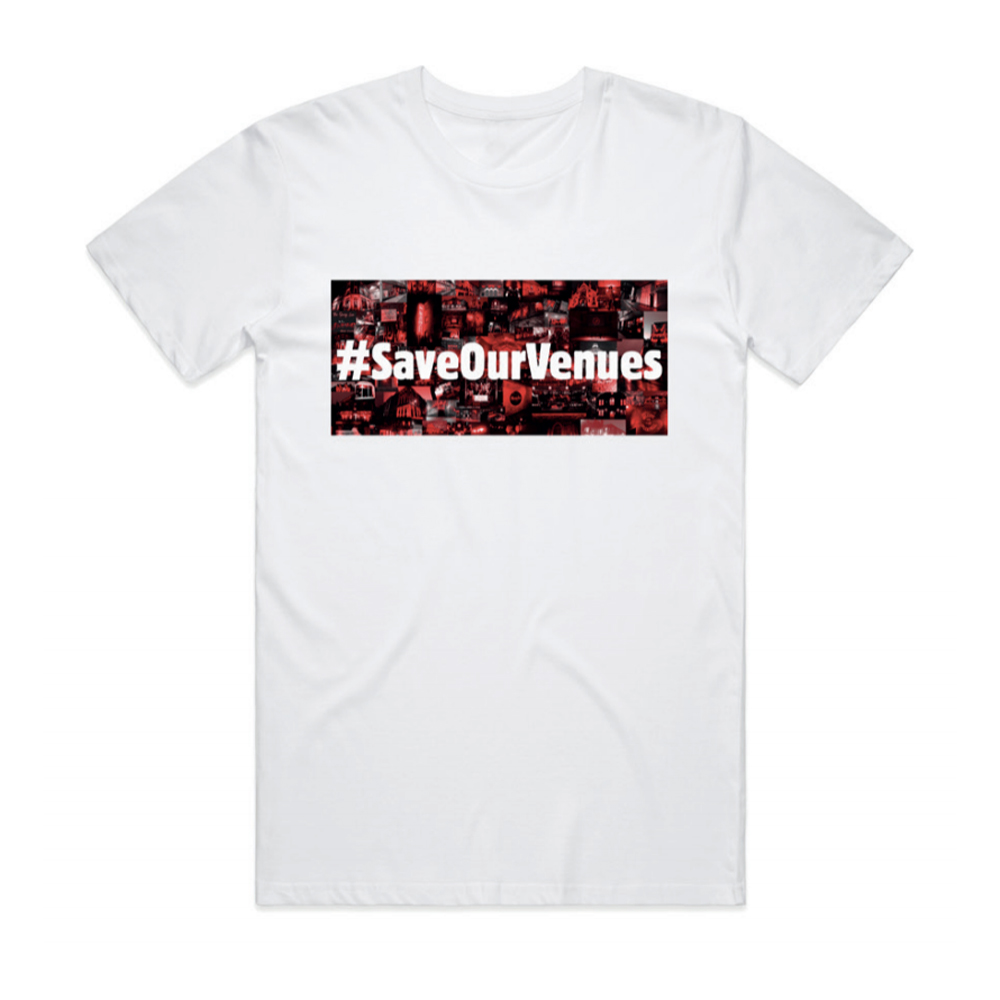 Save Our Venues - #Savethe30 T-shirt (White)
