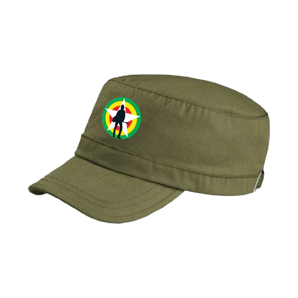 The Joe Strummer Foundation - Military Style Cap with Silhouette Logo