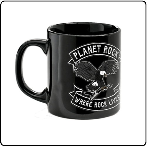 Planet Rock - Biker Patch Mug