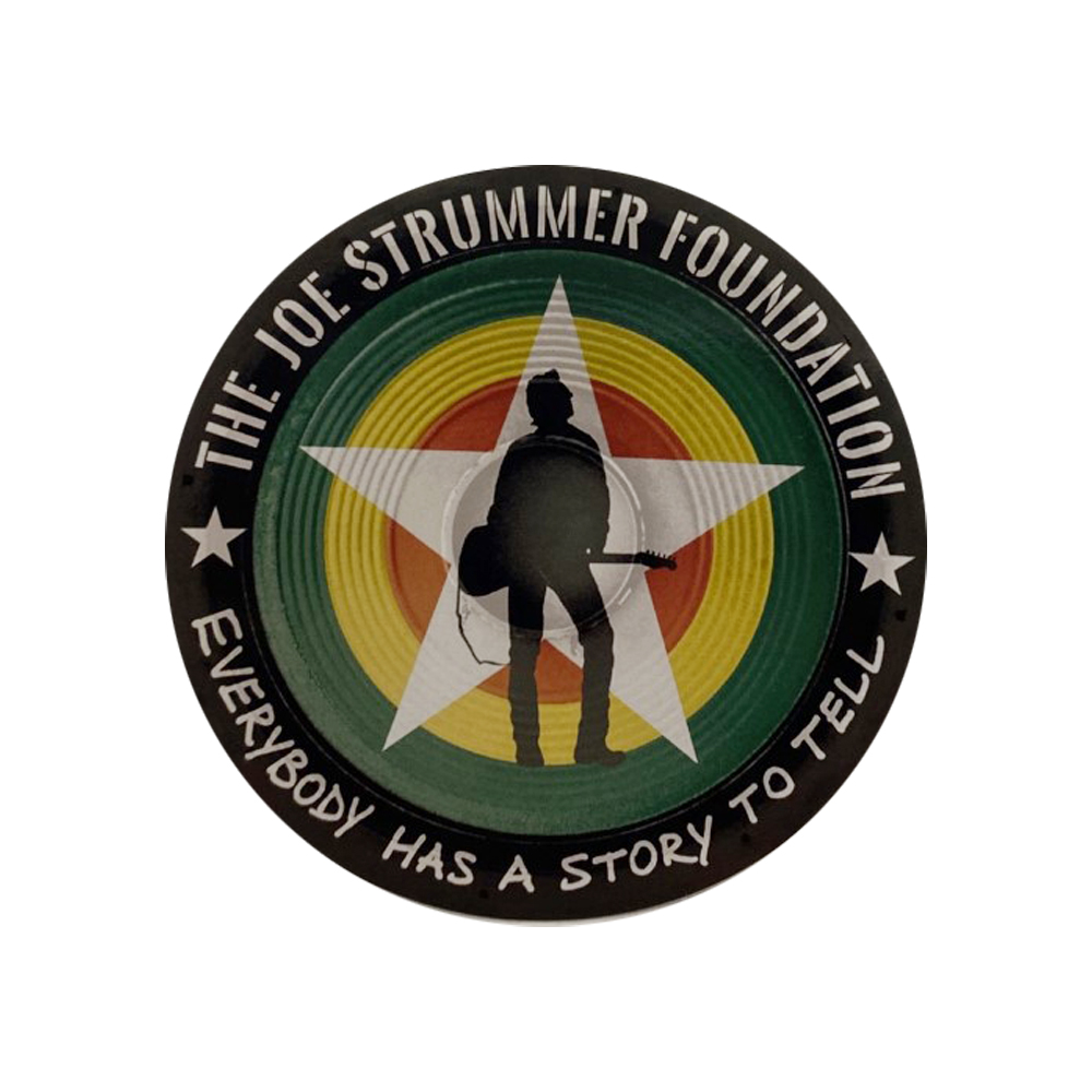 The Joe Strummer Foundation - Vintage Speaker Vinyl Sticker