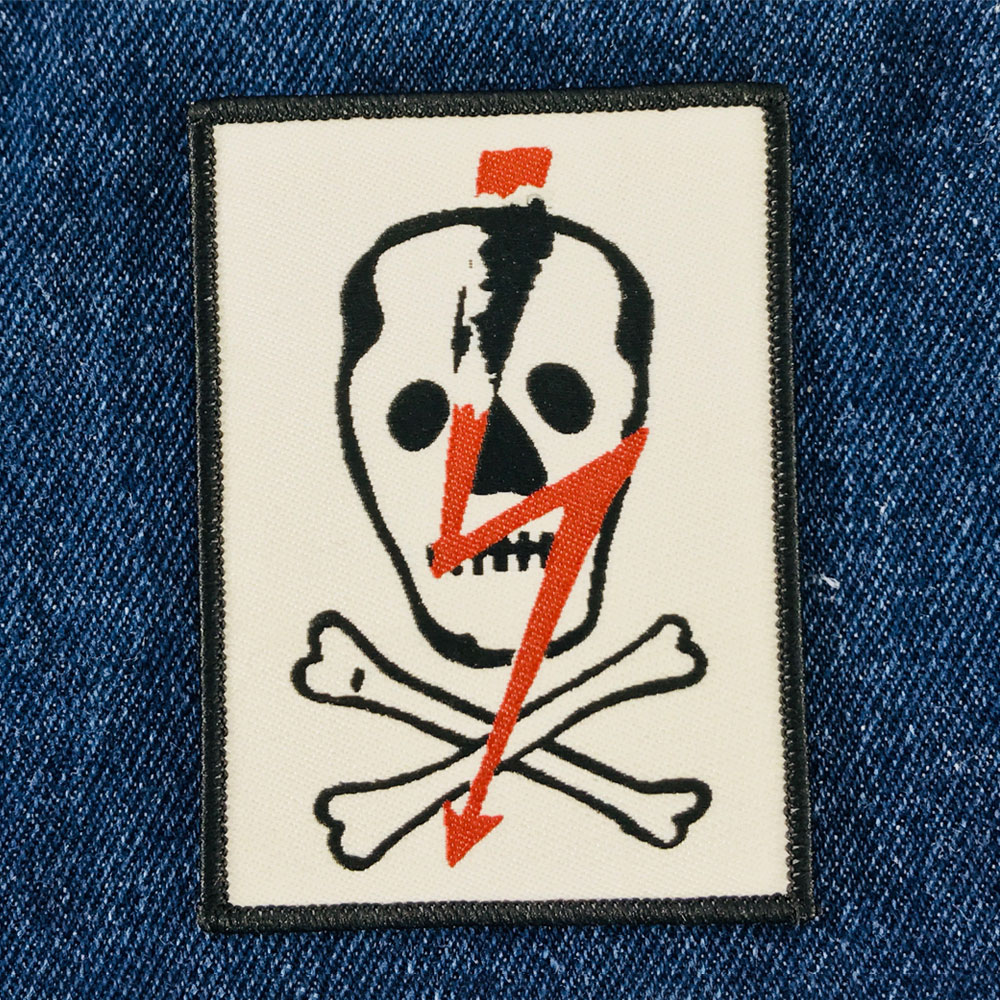 The Joe Strummer Foundation - Sew on 'Skull' Patch